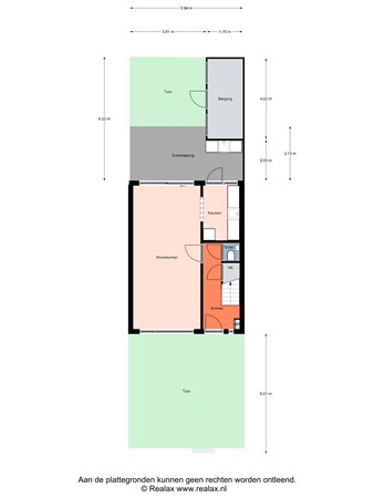 Floorplan - Willy Martensstraat 29, 3314 XV Dordrecht